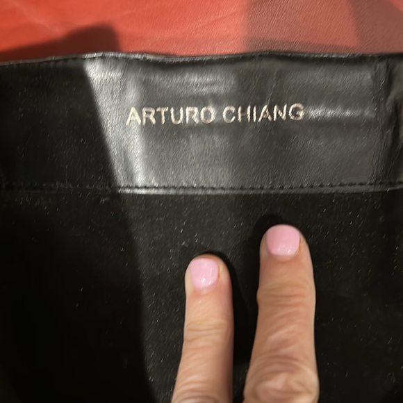 Arturo Chiang leather boots size 10 - Picture 4 of 5